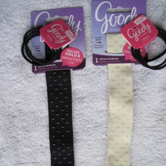 Goody Silicone Headwrap Wide Slide Proof Secure Hold Fit Hair Head Band Headband - Picture 8 of 8